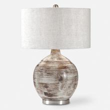 Uttermost 27656-1 - Uttermost Tamula Distressed Ivory Table Lamp