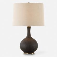 Uttermost 30373 - Uttermost Rimini Black Glaze Table Lamp