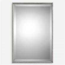 Uttermost 01113 - Uttermost Sherise Brushed Nickel Mirror