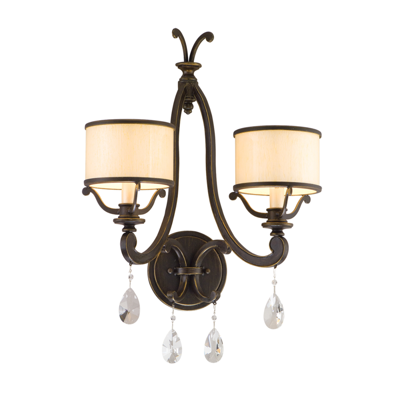 ROMA 2LT WALL SCONCE