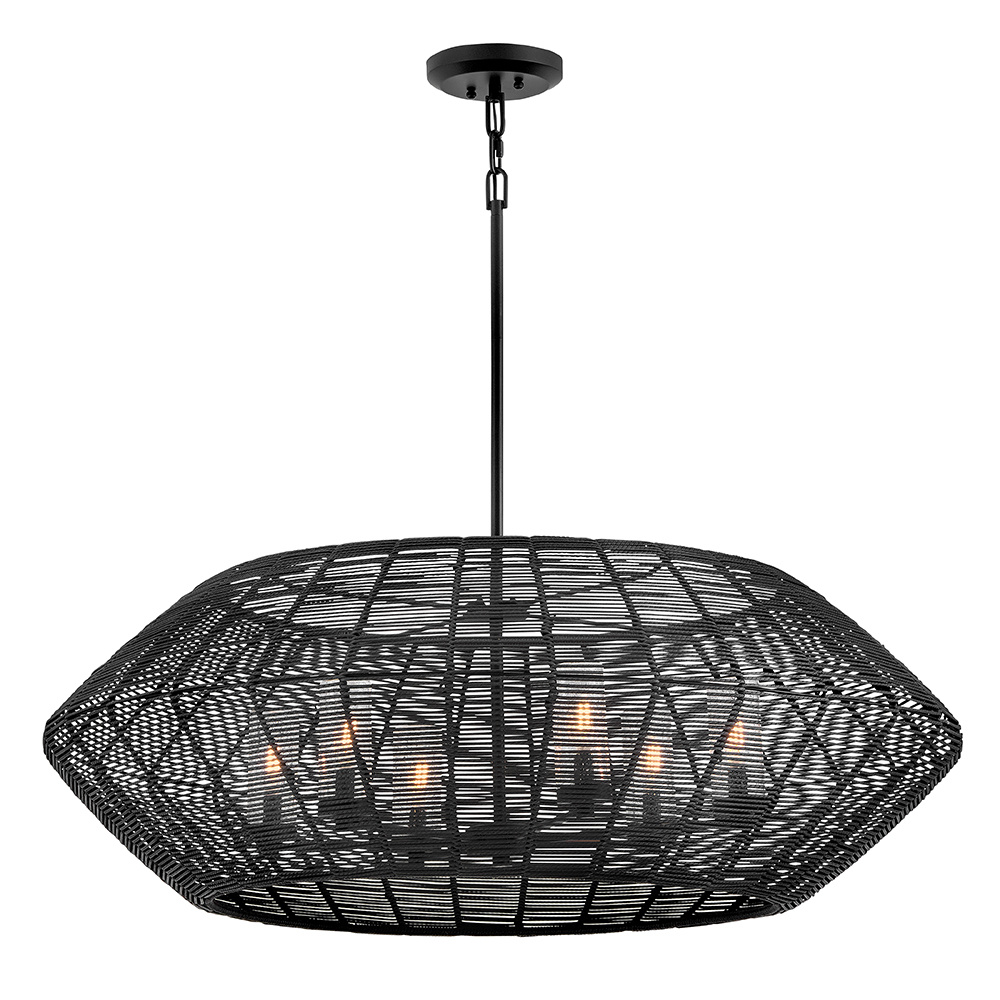 Large Single Tier Chandelier