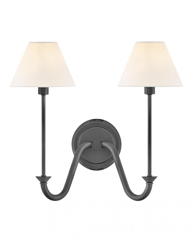 Medium Two Light Sconce