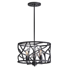 Fredrick Ramond FR46801BGR - Medium Convertible Flush Mount