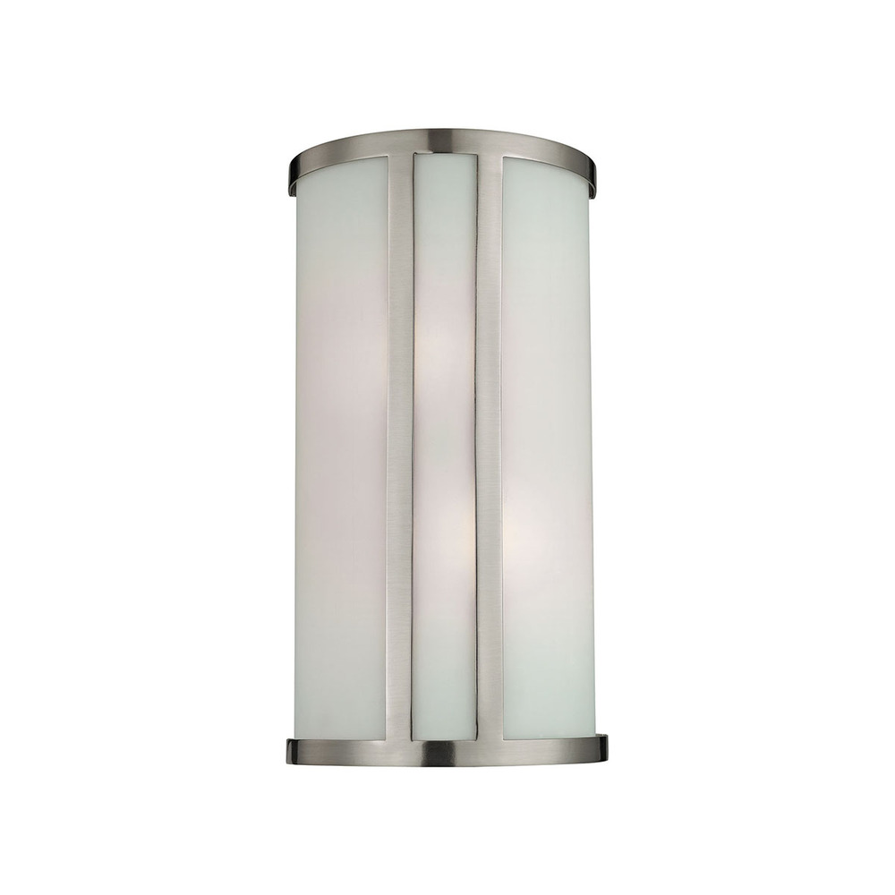 Thomas - Wall Sconces 14'' High 2-Light Sconce - Brushed Nickel
