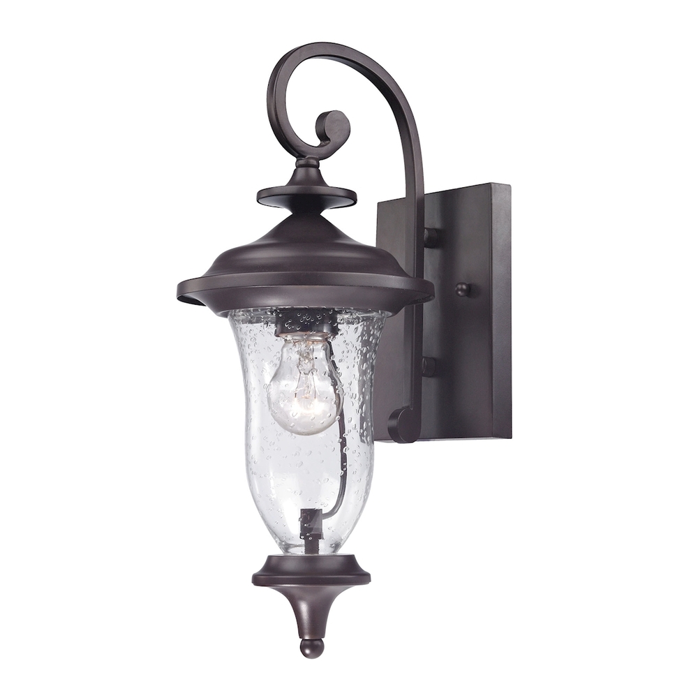 Thomas - Trinity 16'' High 1-Light Outdoor Sconce - Oil Rubbed Bronze
