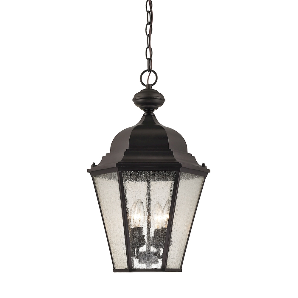 Thomas - Cotswold 13'' Wide 4-Light Outdoor Pendant - Oil Rubbed Bronze