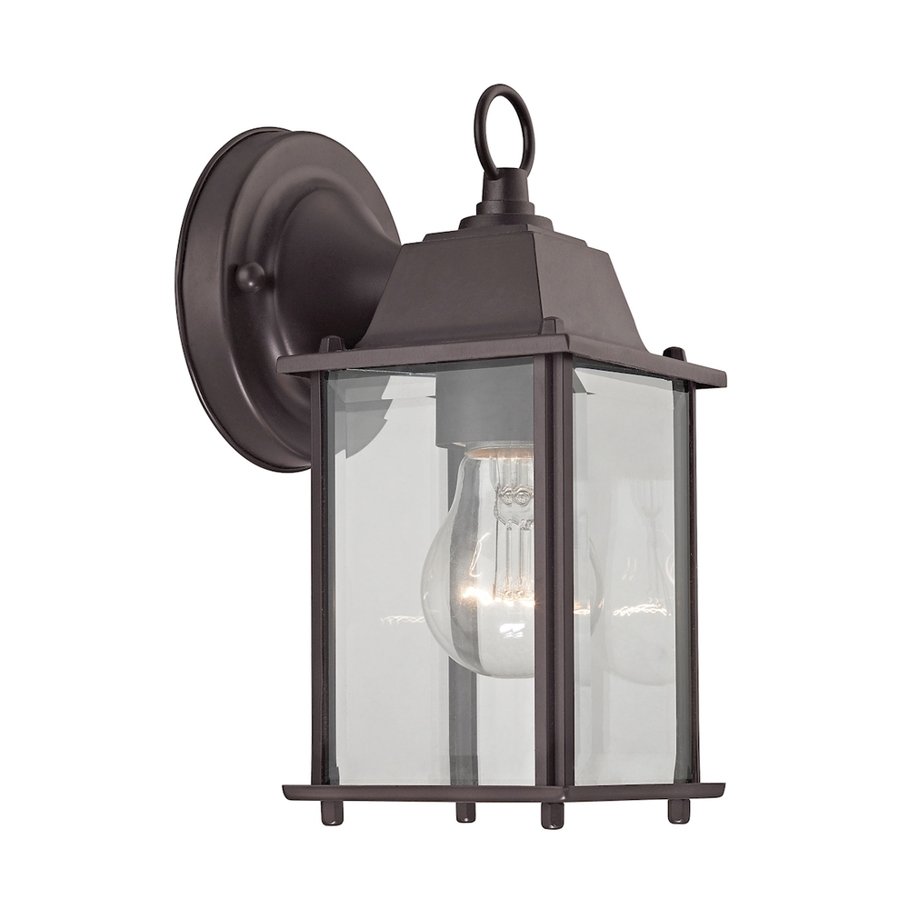 Thomas - Cotswold 9'' High 1-Light Outdoor Sconce - Oil Rubbed Bronze