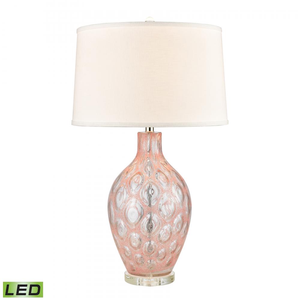 Bayside 31'' High 1-Light Table Lamp - Pink - Includes LED Bulb