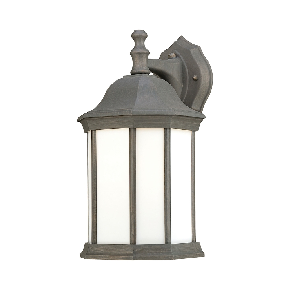 Thomas - Hawthorne 14'' High 1-Light Outdoor Sconce - Painted Bronze