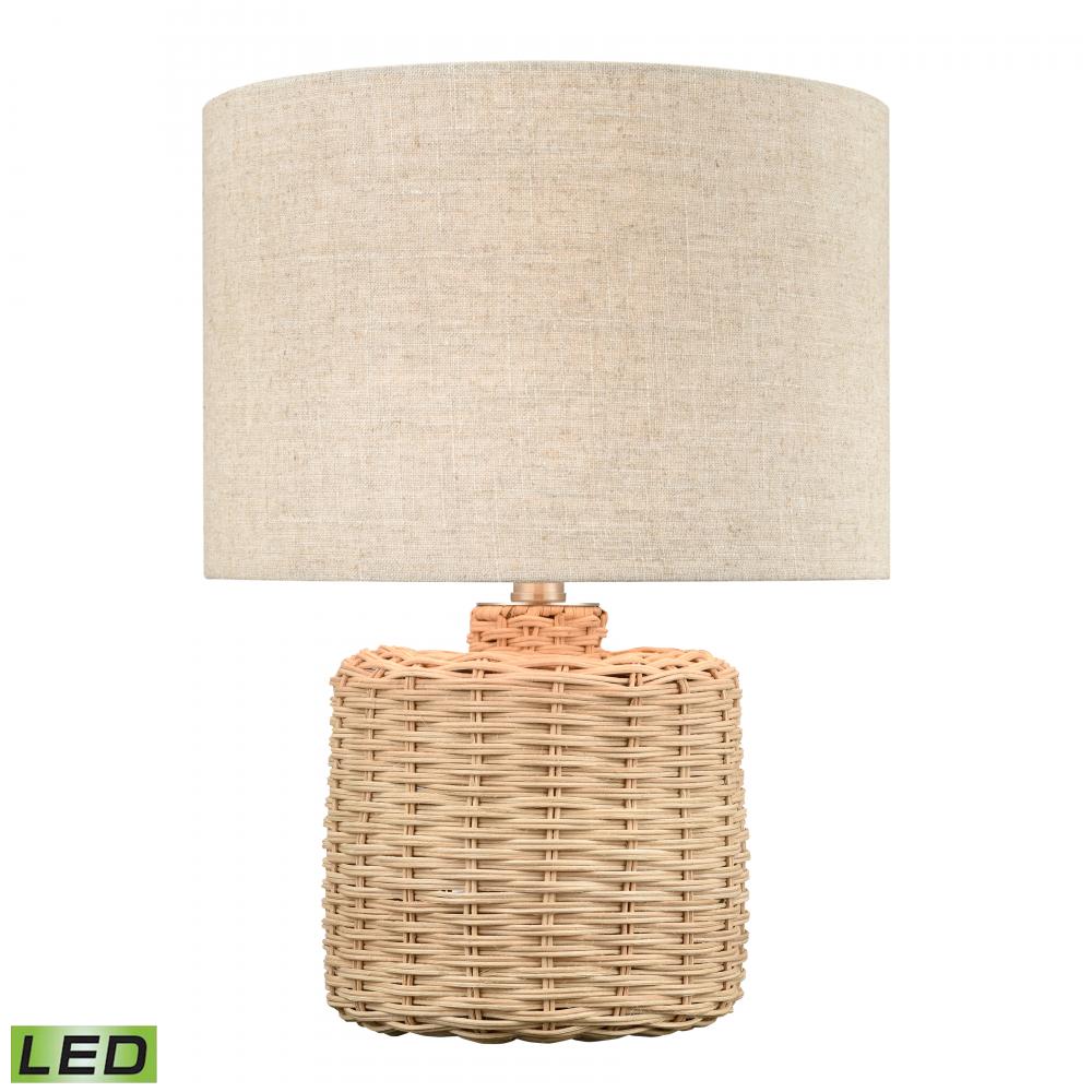 Roscoe 18'' High 1-Light Table Lamp - Natural - Includes LED Bulb