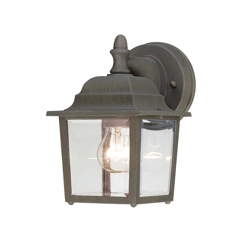 Thomas - Hawthorne 8.5'' High 1-Light Outdoor Sconce - Painted Bronze