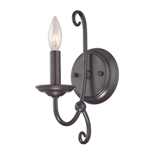 ELK Home 1501WS/10 - Thomas - Williamsport 12'' High 1-Light Sconce - Oil Rubbed Bronze