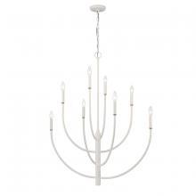 ELK Home 82018/8 - Continuance 36'' Wide 8-Light Chandelier - White Coral