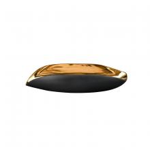 ELK Home H0017-9757 - Greer Vessel - Black and Gold Glazed