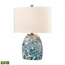 ELK Home H0019-8552-LED - Offshore 22'' High 1-Light Table Lamp - Blue - Includes LED Bulb