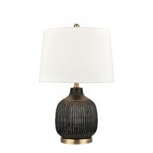 ELK Home H0019-9492 - Knighton 24'' High 1-Light Table Lamp - Antique Black