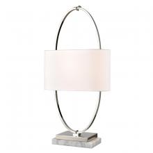 ELK Home H0019-9571 - Gosforth 32'' High 1-Light Table Lamp - Polished Nickel