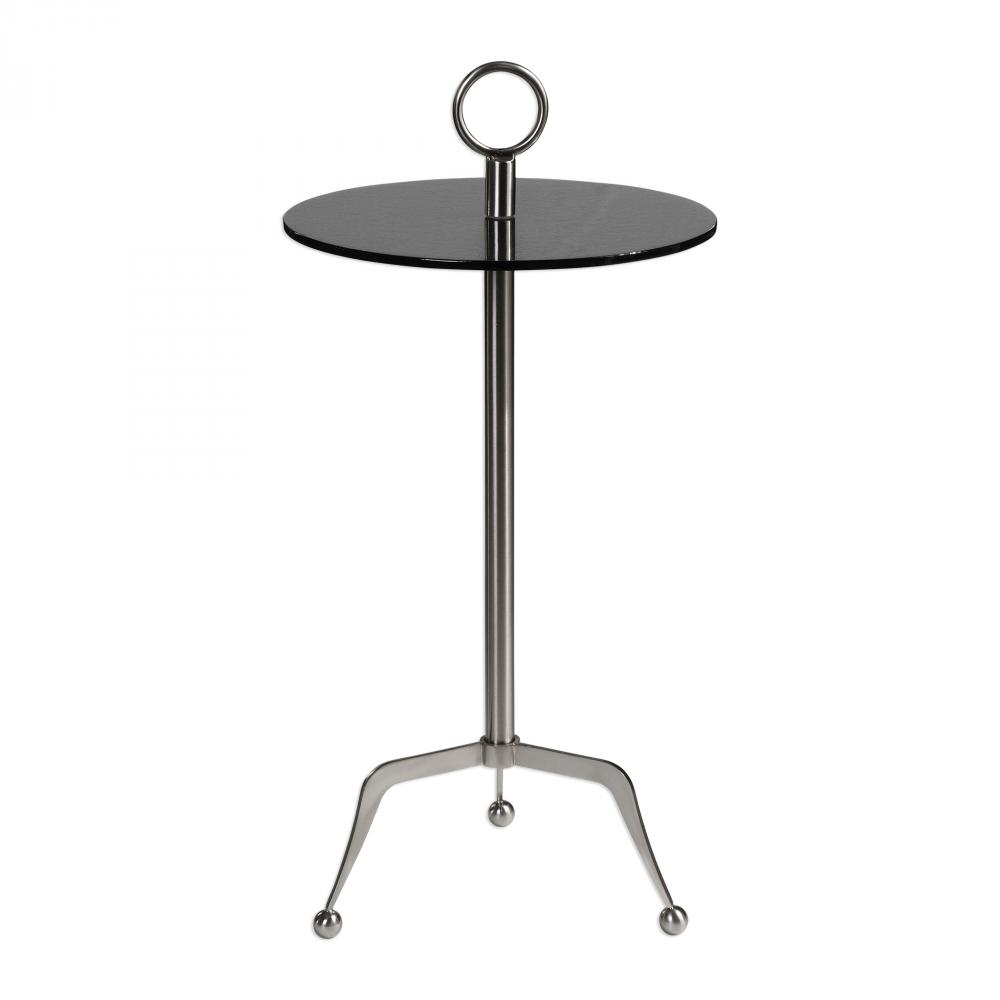 Uttermost Astro Stainless Steel Accent Table