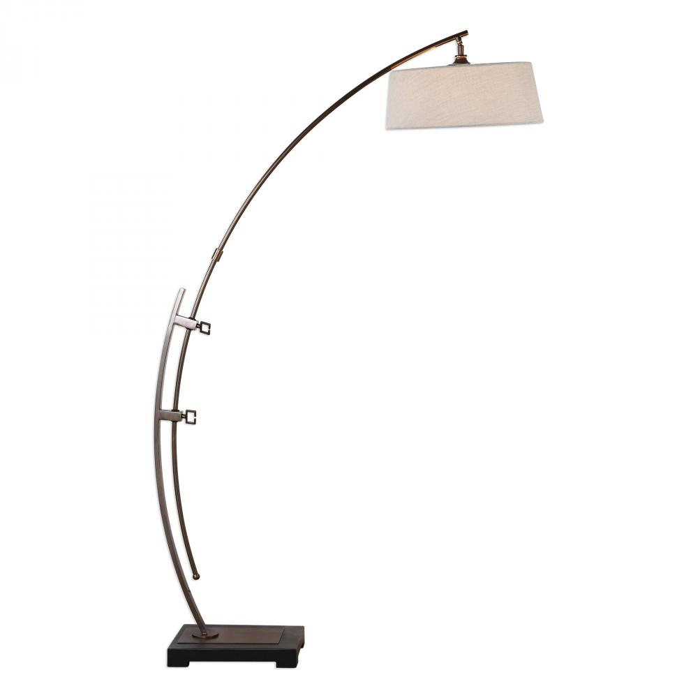 Uttermost Calogero Bronze Arc Floor Lamp 28135 1 43rd