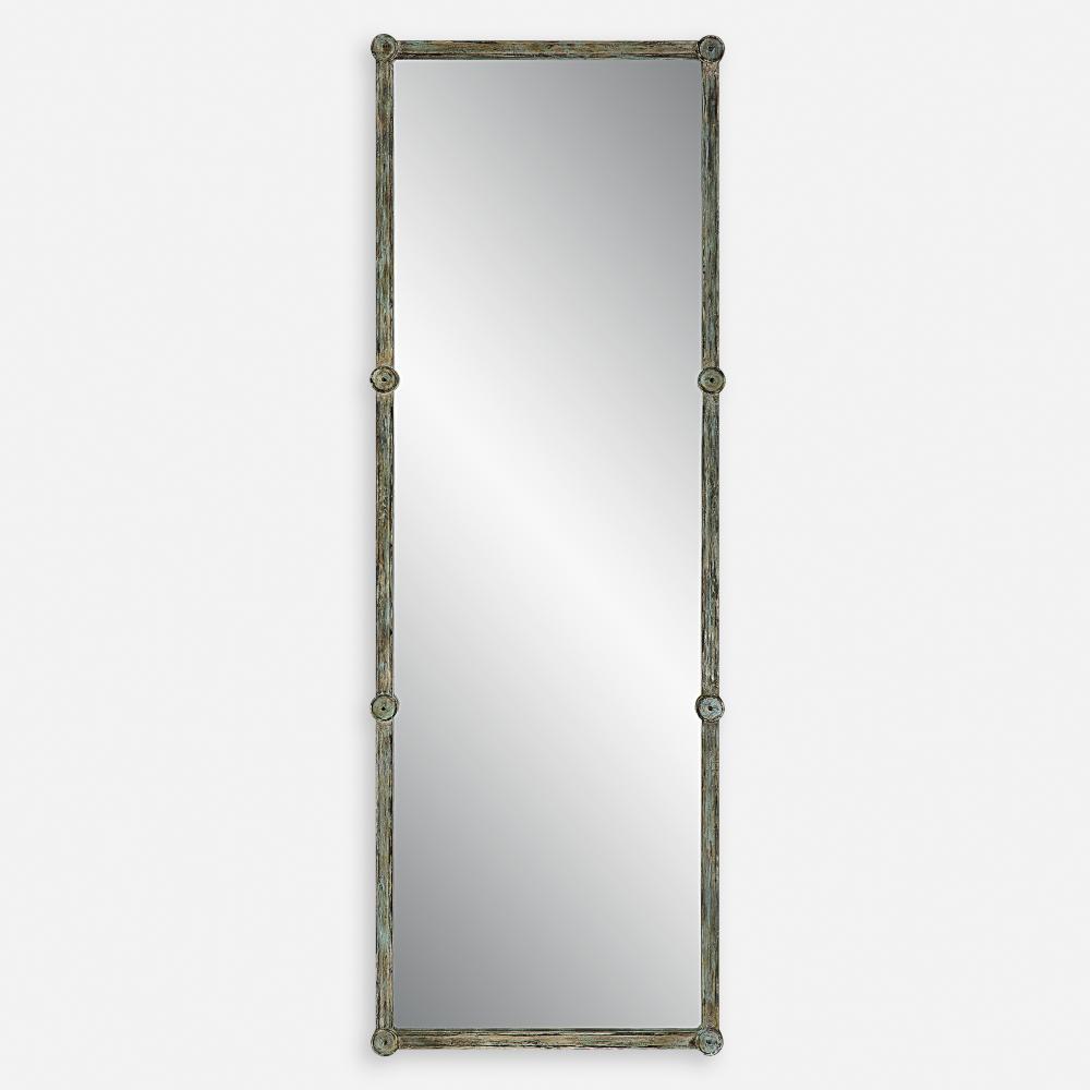 Uttermost Gattola Gray Wash Dressing Mirror