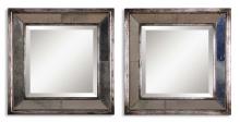Uttermost 13555 B - Uttermost Davion Squares Silver Mirror Set/2