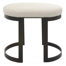Uttermost 23697 - Uttermost Infinity Black Accent Stool