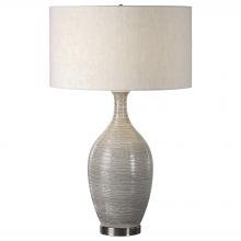 Uttermost 27518 - Uttermost Dinah Gray Textured Table Lamp