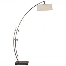 Uttermost 28135-1 - Uttermost Calogero Bronze Arc Floor Lamp
