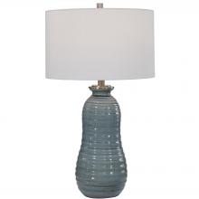 Uttermost 26362-1 - Uttermost Zaila Light Blue Table Lamp