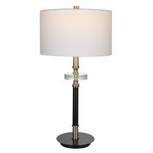 Uttermost 29991-1 - Uttermost Maud Aged Black Table Lamp