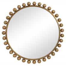 Uttermost 09695 - Uttermost Cyra Gold Round Mirror