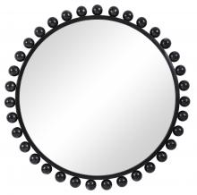 Uttermost 09694 - Uttermost Cyra Black Round Mirror