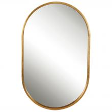 Uttermost 09736 - Uttermost Varina Minimalist Gold Oval Mirror