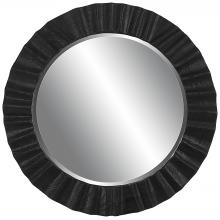 Uttermost 09798 - Uttermost Caribou Dark Espresso Round Mirror