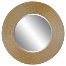 Uttermost 09801 - Uttermost Archer Gold Wire Round Mirror