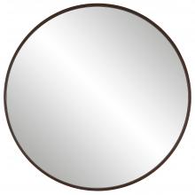 Uttermost 09869 - Uttermost Eden Mahogany Round Mirror